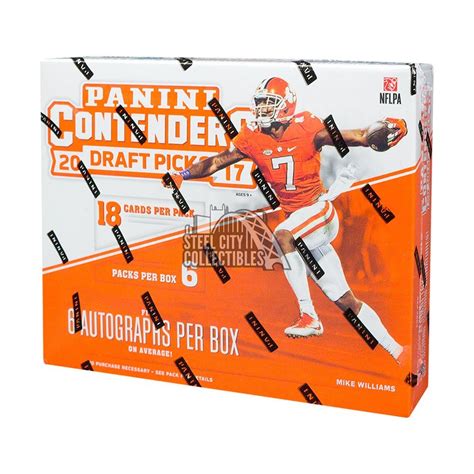 2017 Panini Contenders Draft Picks Collegiate Football Hobby Box