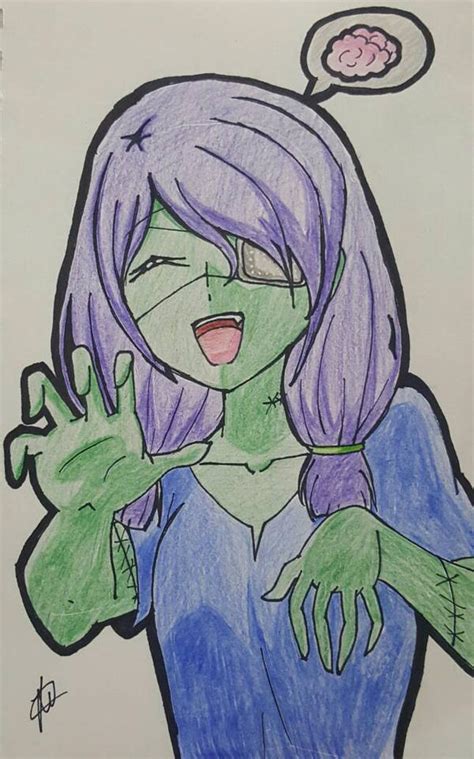 My Zombie Girl Oc Read Description By Josyn On Deviantart