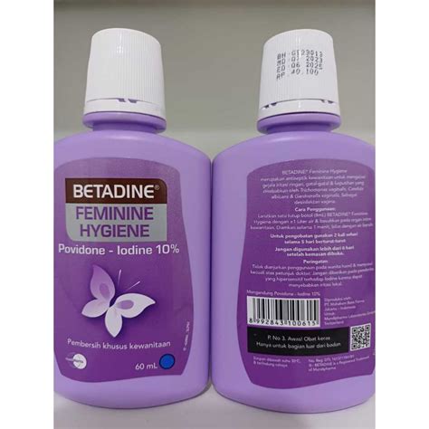 Jual Betadine Feminine Hygiene Pembersih Khusus Kewanitaan60ml