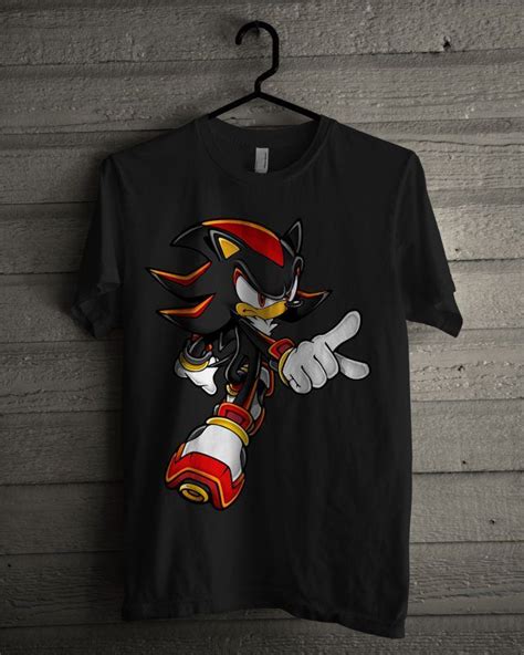 Official Shadow The Hedgehog T Shirt Shadow The Hedgehog Shirts Shadow