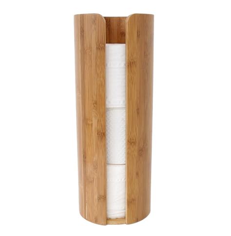 Bamboo Toilet Roll Holder At Mighty Ape Nz