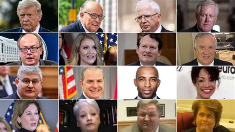 The 19 Defendants Including Trump Charged In Georgia