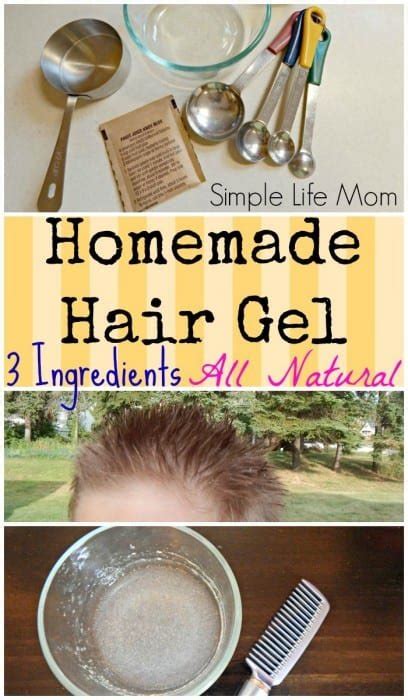 Natural Hair Gel – Make an Easy and Natural Recipe - Simple Life Mom