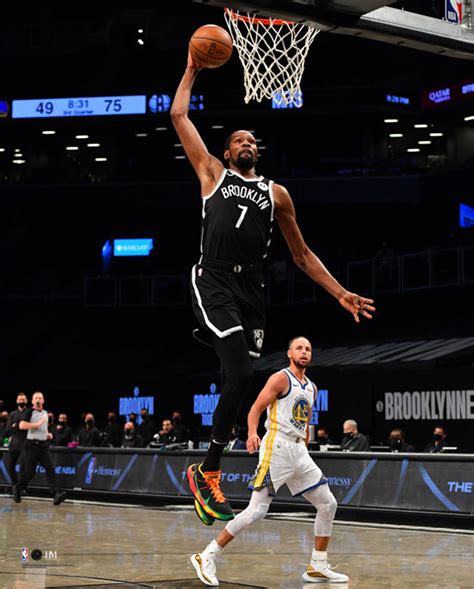 Kevin Durant Brooklyn Slam Brooklyn Nets Premium 16x20 Nba Basketbal