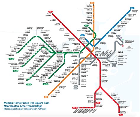 Boston T Map Printable Printable Templates