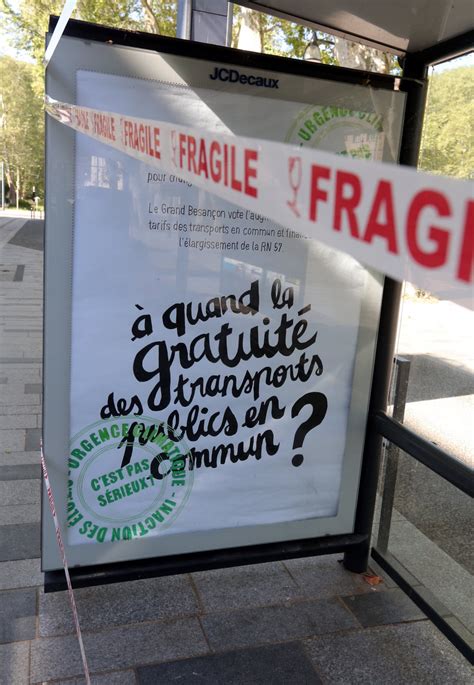 Besançon Transport Hausse des tarifs Alternatiba affiche sa