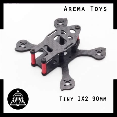 Jual Tiny Ix Mm Micro Brushless Fpv Carbon Fiber Racing Frame Kit