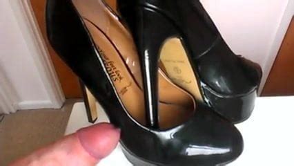 Slow Mo Cum Black Patent Platform Pumps Heels Gay Porn Xhamster