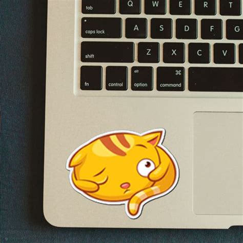 Sad Cat - Sticker - Sticky Stuff