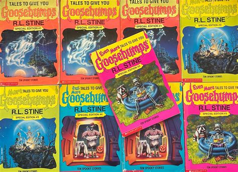Tales to Give You Goosebumps Special Edition Paperbacks - Etsy
