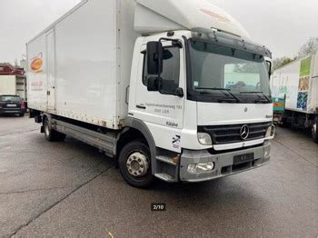 Mercedes Benz Atego 1324 Koffer Tail Lift Koffer LKW Kaufen In Ungarn