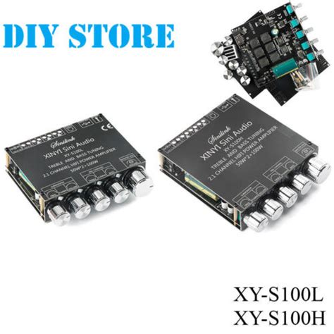 Channel Bluetooth Audio Power Amplifier Board W W Hifi Xy