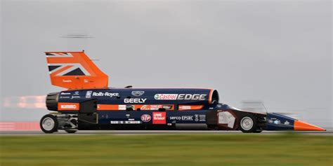 Watch the Bloodhound SSC 1000-MPH Land Speed Car's First Test Run Right ...