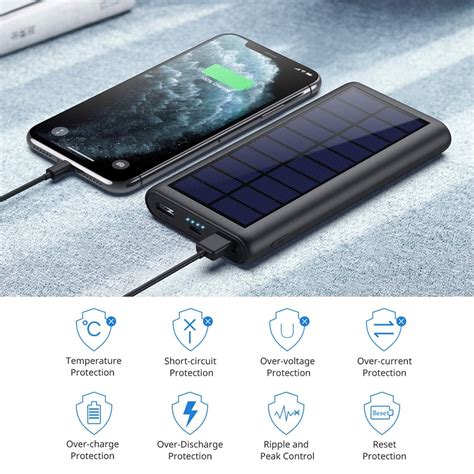 Batterie Externe Solaire Randonn E Boutique Kuulaa Tech