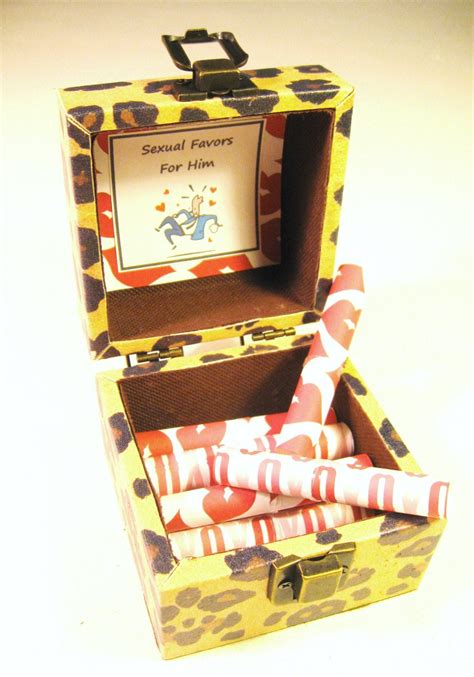 Sexual Favors Scrolls T Box Of 12 Sensual By Flirtycreations