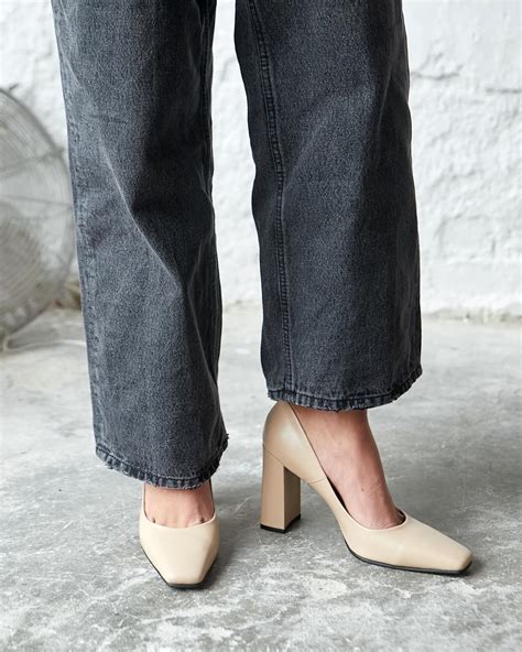 RİVAL NUDE TOPUKLU AYAKKABI