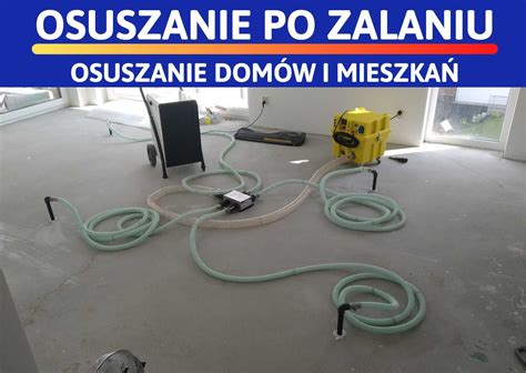 Osuszanie Po Zalaniu Dom W Mieszka Ozonowanie Wynajem Osuszaczy