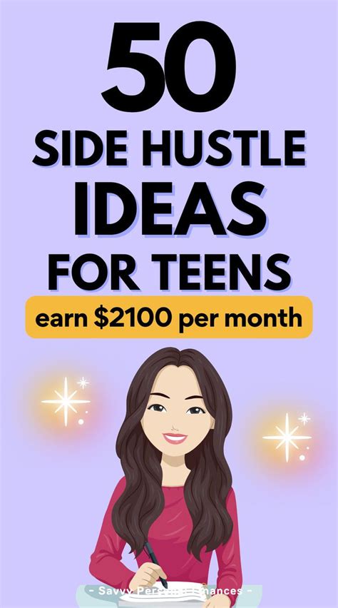 50 Best Side Hustles For Teens To Make Extra Cash In 2024 In 2024