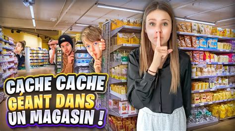 Cache Cache G Ant Dans Un Grand Magasin Youtube