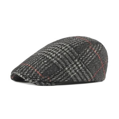 Avis Test Casquette Plate En Tweed Pour Hommes B Rets De Journal