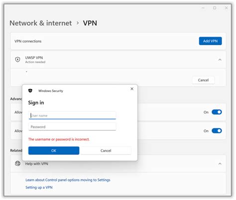 Windows 11 VPN Setup - Information Technology | UWSP