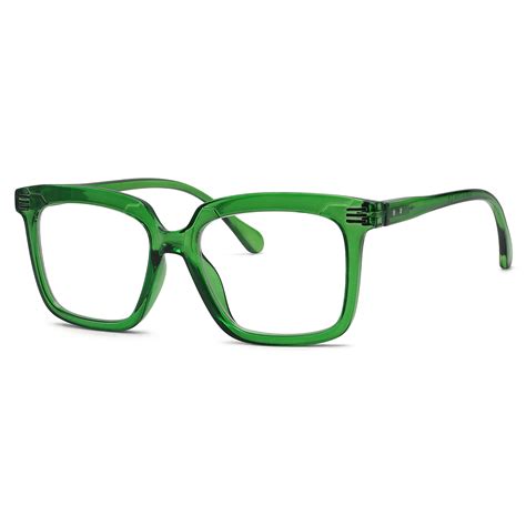 Green Frames Glasses