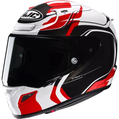 Casque Hjc Rpha Lawin Mc Blanc Rouge Noir Casque Int Gral