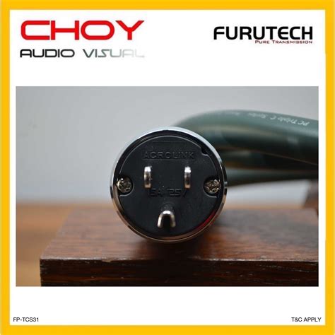 Furutech FP TCS31 PC TripleC Power Cable 1 5M Choy Audio Visual