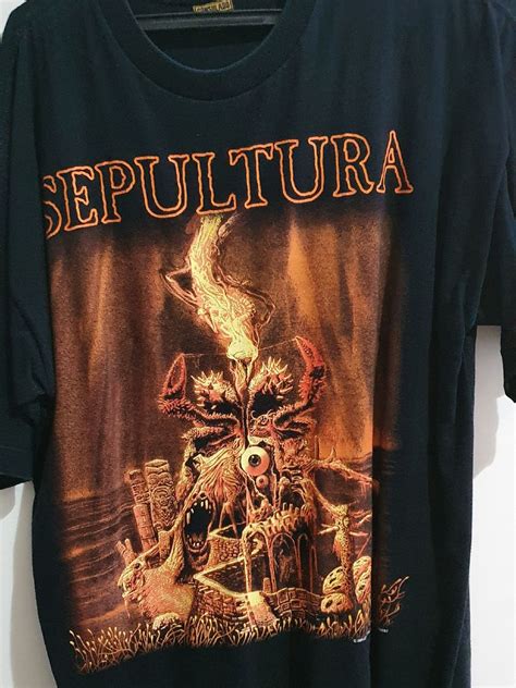 Camiseta Sepultura Oficial Arise Camiseta Masculina Sepultura Usado