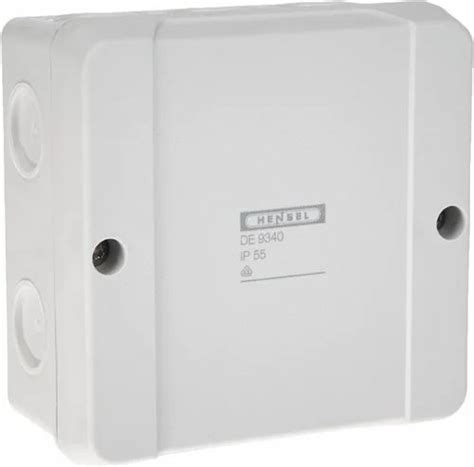 PVC WATERPROOF HENSEL JUNCTION BOX DE9340 IP 55 At 395 Piece In New