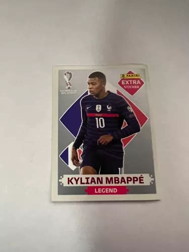 Sticker Extra Kylian Mbapp Plata Panini Qatar En Venta En C Rdoba