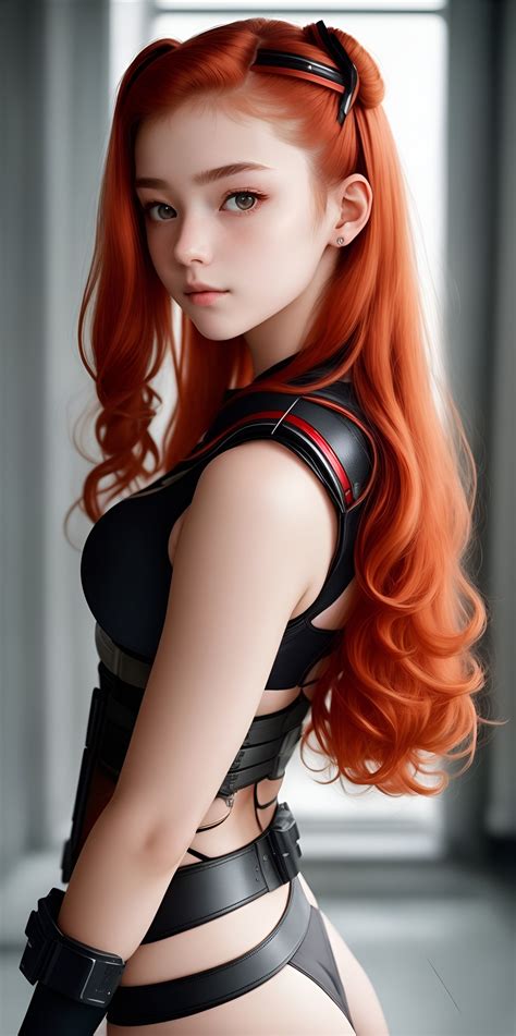 Hot And Cute Girl Girl Model Beautiful Redhead
