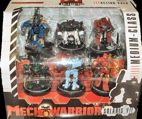 Wizkids Mechwarrior Solaris Vii Medium Class Action Pack Box Da