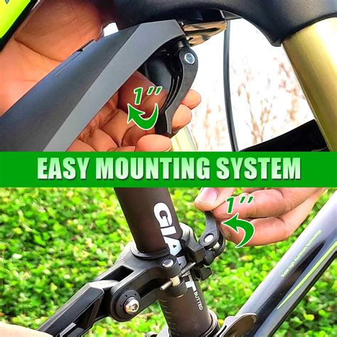 Rbrl Bicycle Fenders Set Bike Mudguard Mountain Bike Wings Mud Guard