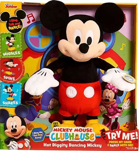 Disney Mickey Mouse Clubhouse Hot Diggity Dancing Mickey ToyWiz