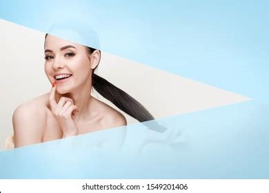 Portrait Model Natural Nude Make Bare Stock Photo 1549201406 Shutterstock