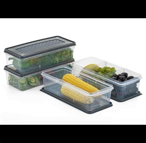 Square Plastic Storage Container Type Non Disposable Capacity