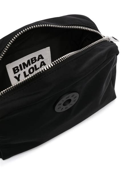 Bimba Y Lola Small Logo Plaque Crossbody Bag Farfetch