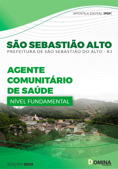 Apostila São Se stião Alto 2024 Ag Comunitário Saúde