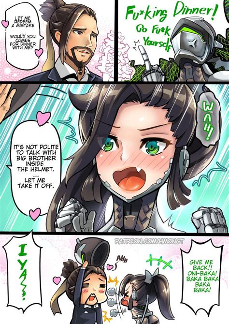 Hanzo X Genji Page2 Overwatch Overwatch Comic Overwatch