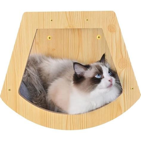 Lit Pour Chat Fixation Murale Meuble Pour Chat Perchoir Pour Chat