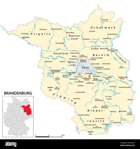germany political map capital berlin  res stock photography