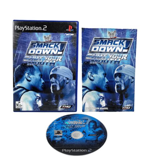 WWE Smackdown! Shut Your Mouth (PS2) *MINT COLLECTOR'S* - Appleby Games