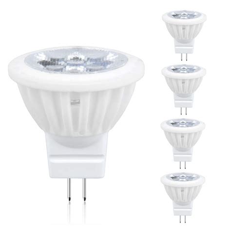 Lustaled Dimmable Led Mr11 Gu4 Light Bulbs G4gu4 Bi Pin Base Led Bulb 4w Ceramic Led Spotlight