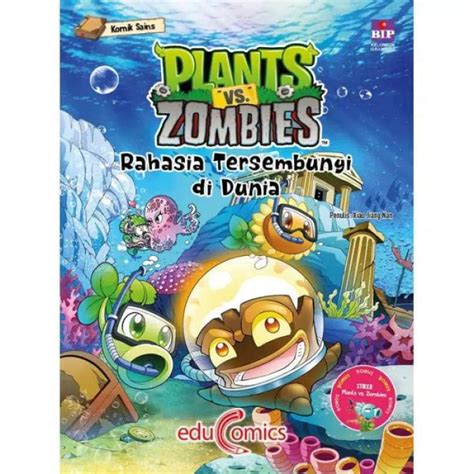 Jual Buku Educomics Plants Vs Zombies Rahasia Tersembunyi Di Dunia