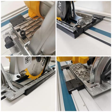 Guide Rail Base for Dewalt Circular Saw DCS391 DCS565 Compatible With Makita Milwaukee Evolution ...