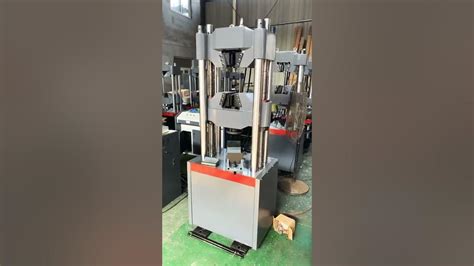 Waw 600d Universal Testing Machine Youtube