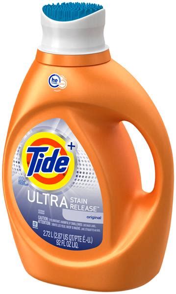 Tide Plus HE Turbo Clean Ultra Stain Release Liquid Laundry Detergent