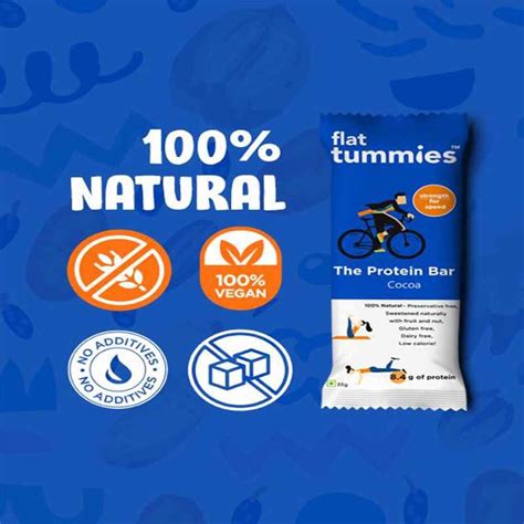 Flat Tummies Protein Bar With Cocoa Orderyourchoice