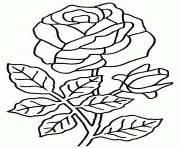 Coloriage Rose Et Coeur 98 JeColorie